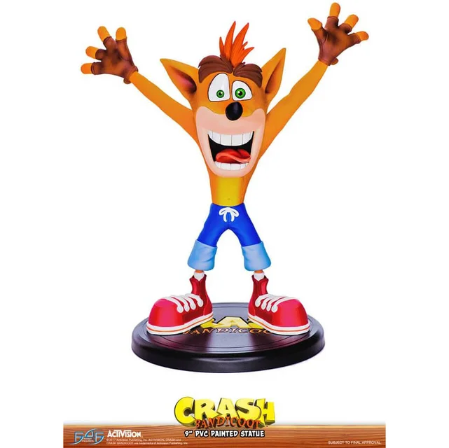 Statuette Crash Bandicoot N. Sane Trilogy Crash Bandicoot PVC 23 cm