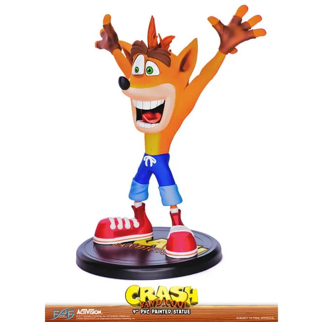 Statuette Crash Bandicoot N. Sane Trilogy Crash Bandicoot PVC 23 cm