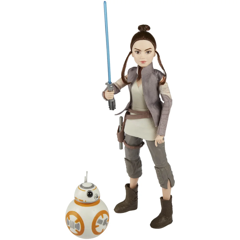 Figurine Rey de Jakku et BB-8 Star Wars : Forces du destin - Hasbro Image 1