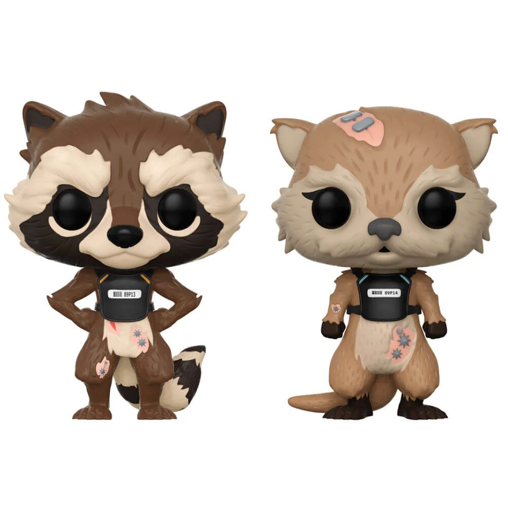 Figurines Pop! Rocket et Lylla - Les Gardiens de la Galaxie Tell Tales (Lot de 2) Image 1