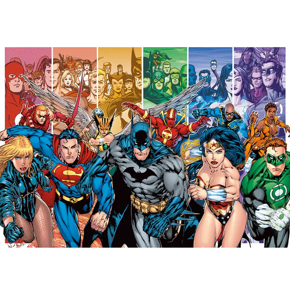 Toile Imprimée DC Comics Justice League America Generations 85 x 120 cm Image 1