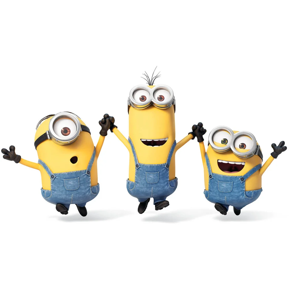 Despicable Me Minions Jump 50 x 100cm Canvas Print Image 1
