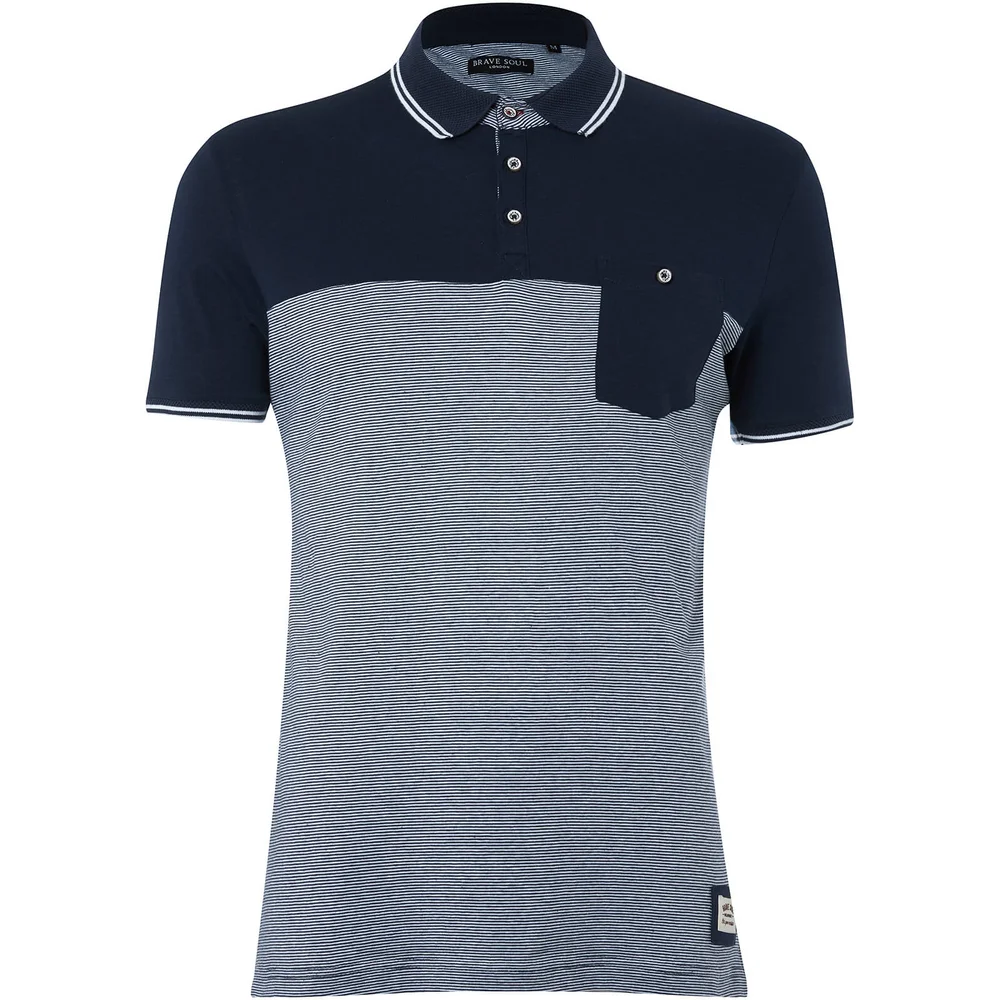 Polo Homme Othello Brave Soul - Bleu - S - Bleu Image 1