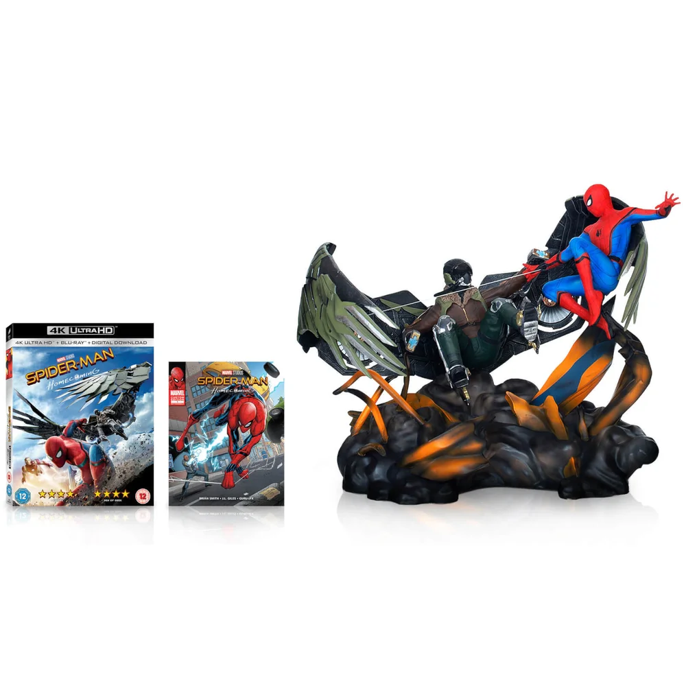 Spider-Man Homecoming - Édition Collector - 4K Ultra HD + Figurine + Comics Image 1