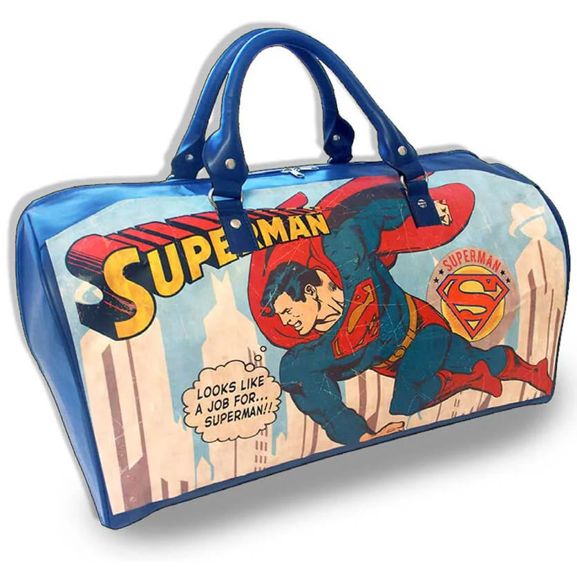 Grand Sac Vintage Superman Image 1