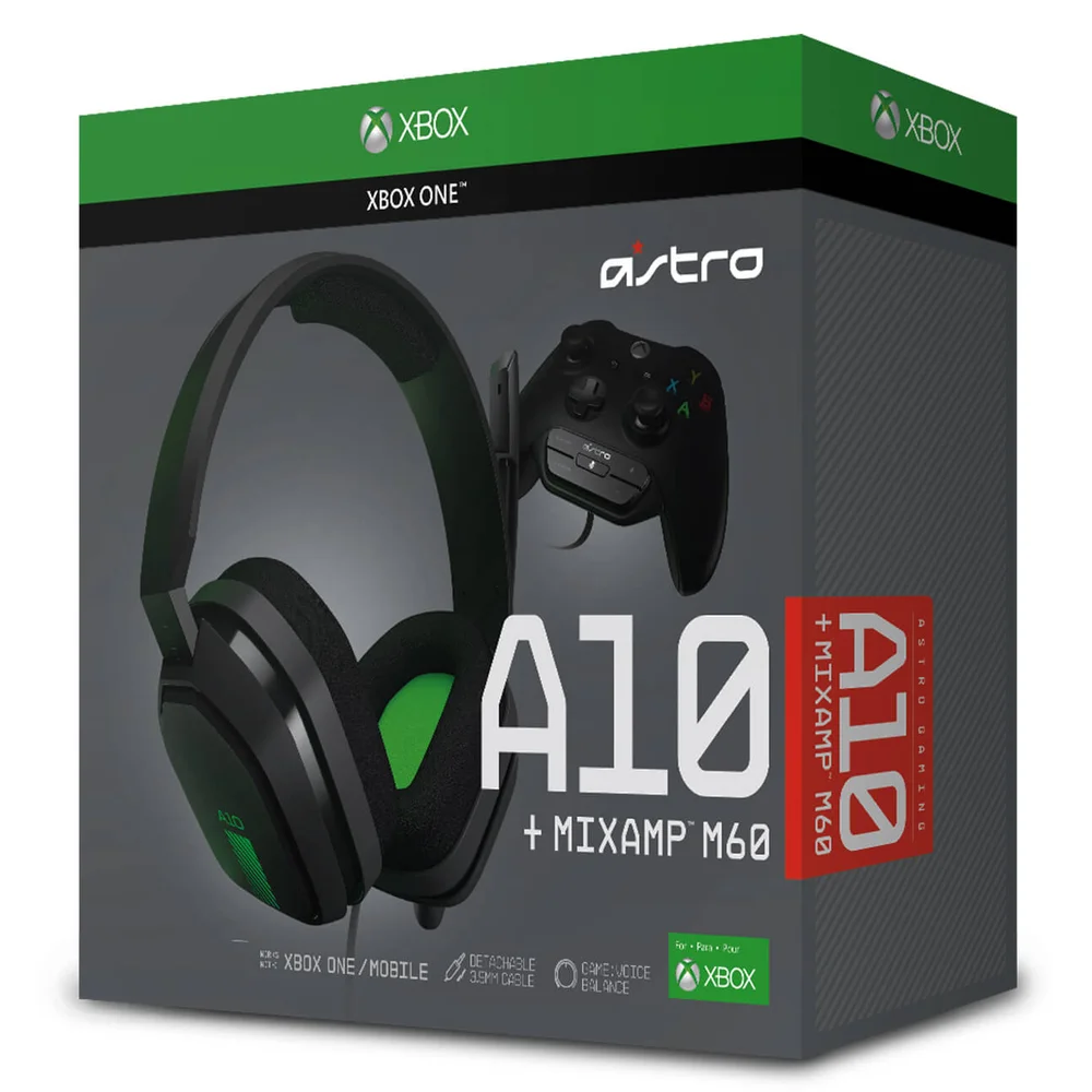 Casque de Gaming ASTRO A10 + Mix Amp M60 (Xbox One) Image 1
