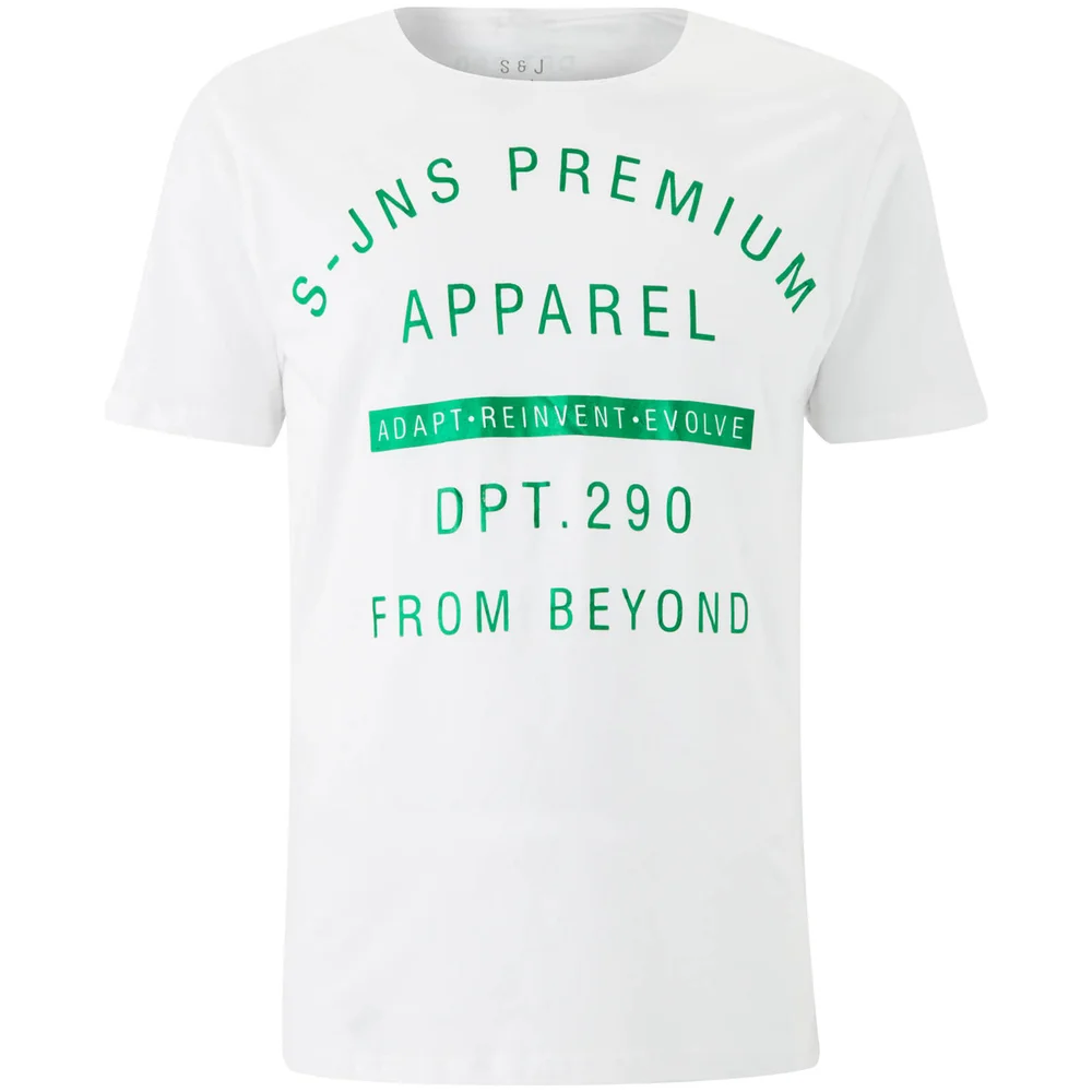 T-Shirt Homme Quinx Smith & Jones - Blanc - S - Blanc Image 1