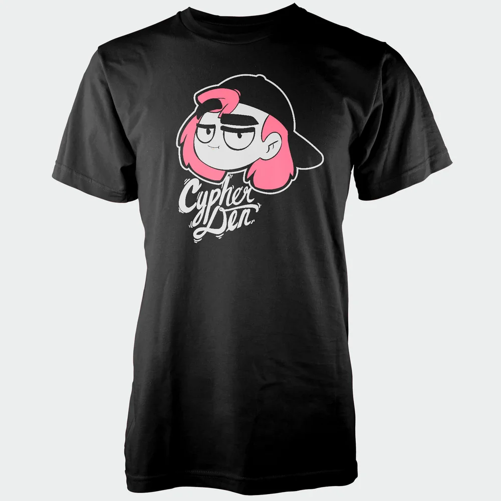 T-Shirt Homme Cypherden Face Insignia - Noir - YL - Noir Image 1