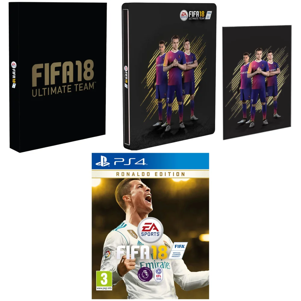 FIFA 18 - Steelbook Édition Ronaldo Image 1