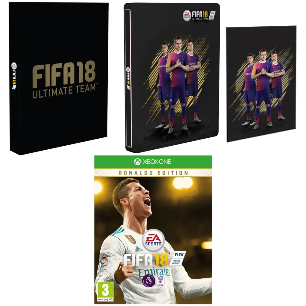 FIFA 18 - Steelbook Édition Ronaldo Image 1