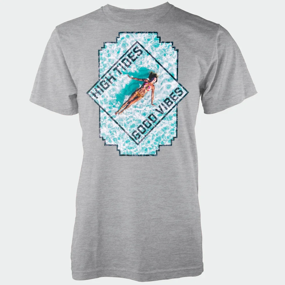 T-Shirt Homme High Tides Good Vibes - Gris - S - Gris Image 1