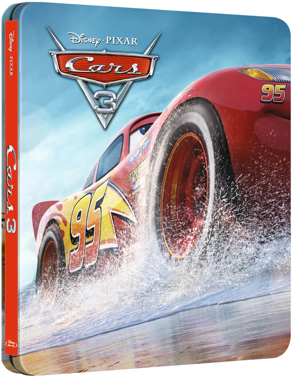 Cars 3 3D (Inclut Version 2D) - Steelbook Édition Exclusive Limitée pour Zavvi Image 1