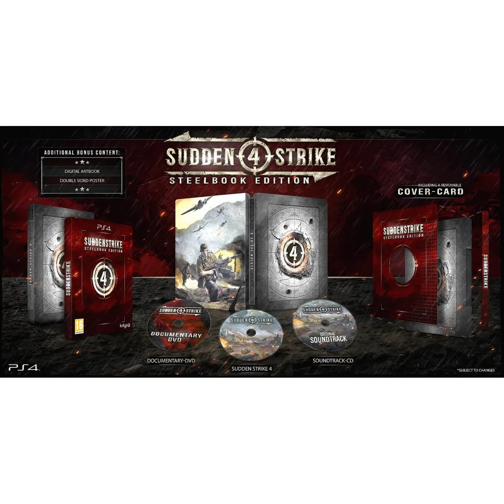 Sudden Strike 4 Édition Limitée Steelbook Image 1
