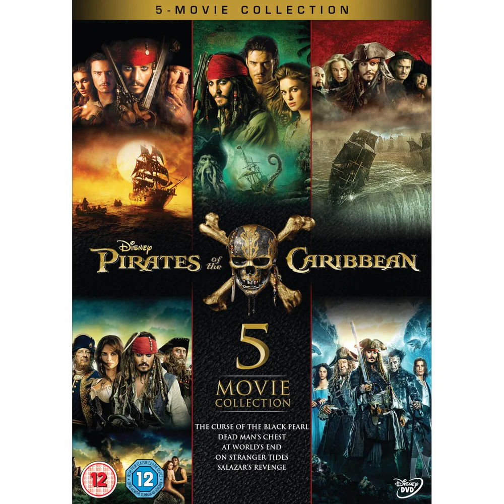 Pirates des Caraïbes : 1-5 Coffret Image 1