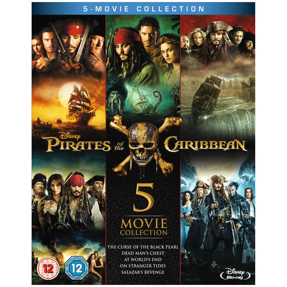 Pirates des Caraïbes : 1-5 Coffret Image 1