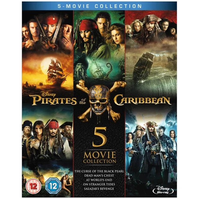 Pirates des Caraïbes : 1-5 Coffret