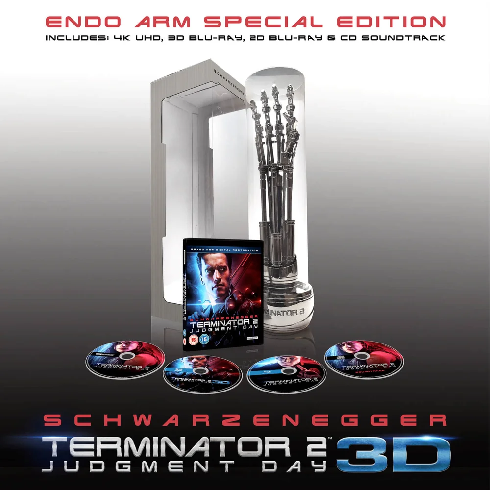 Terminator 2: Bras Cybernétique (4K + Blu-ray 3D + Blu-ray + CD) Image 1