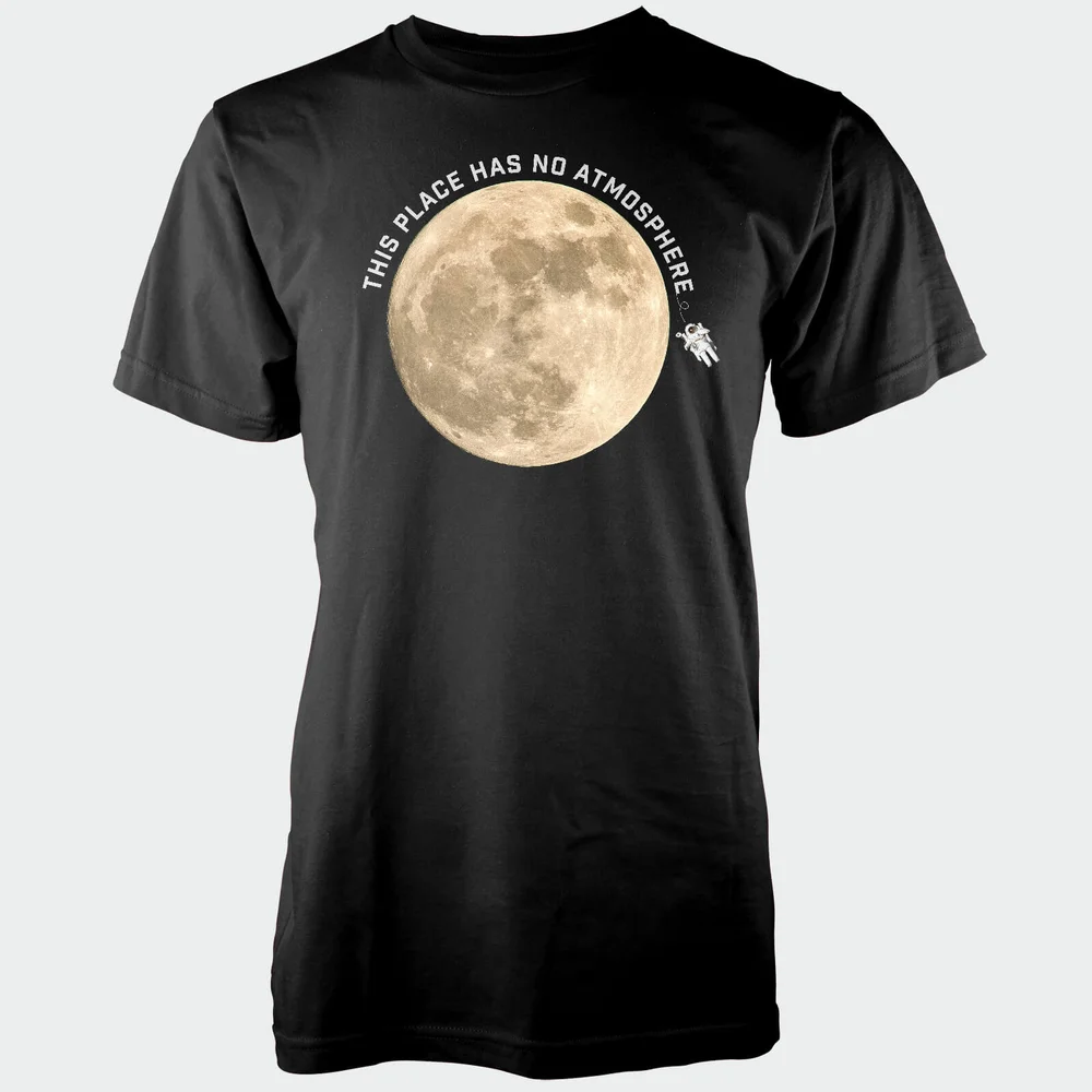 T-Shirt Homme This Place Has No Atmosphere - Noir - S Image 1