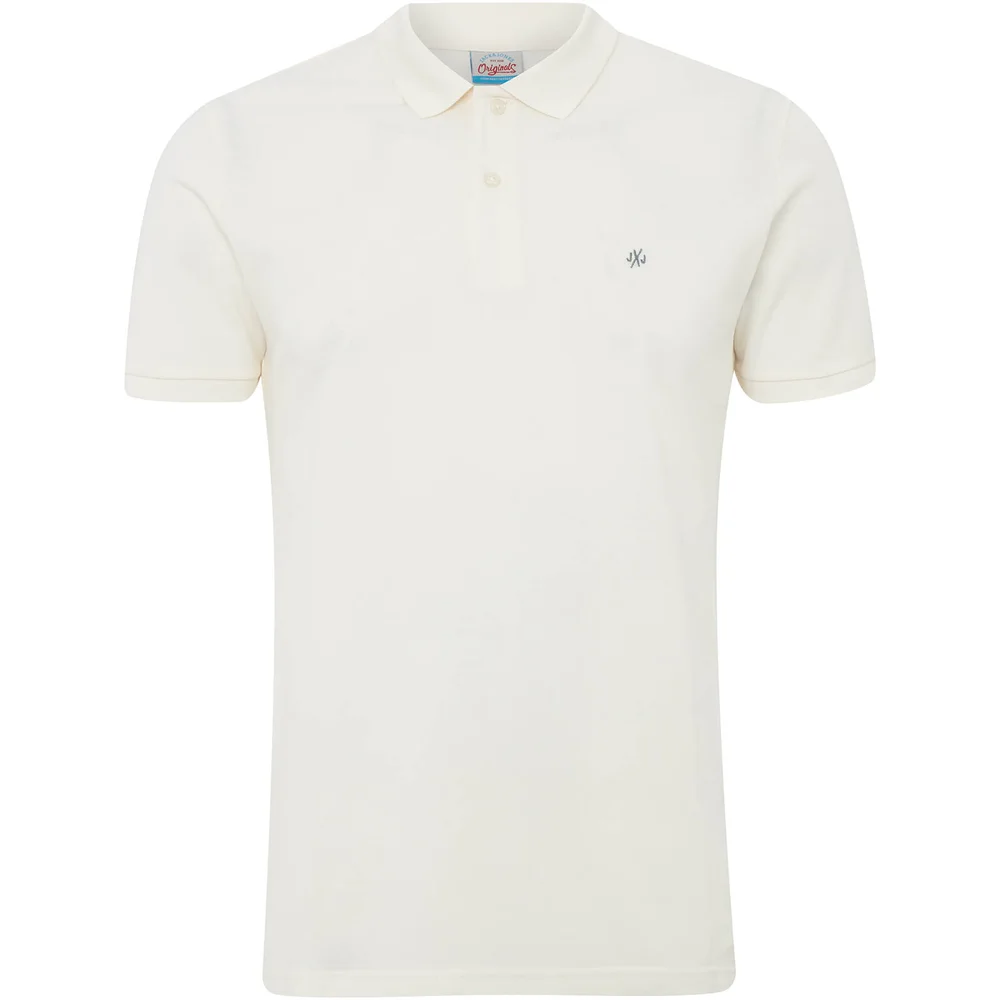 Polo Homme Originals Per Jack & Jones - Blanc - S - Blanc Image 1