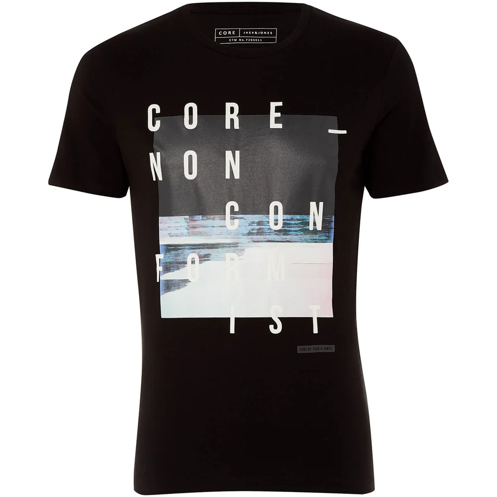 T-Shirt Homme Core Octopus Jack & Jones - Noir - S - Noir Image 1
