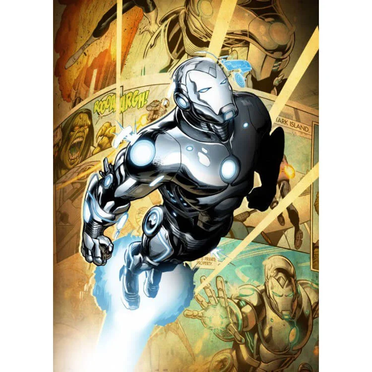 Marvel Comics Metal Poster - Superior Iron Man (32 x 45cm) Image 1