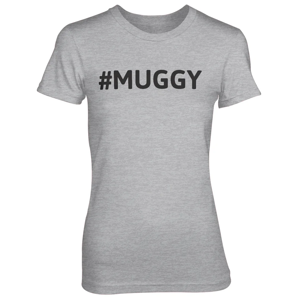 T-Shirt Femme Hashtag Muggy - Gris - S - Gris Image 1