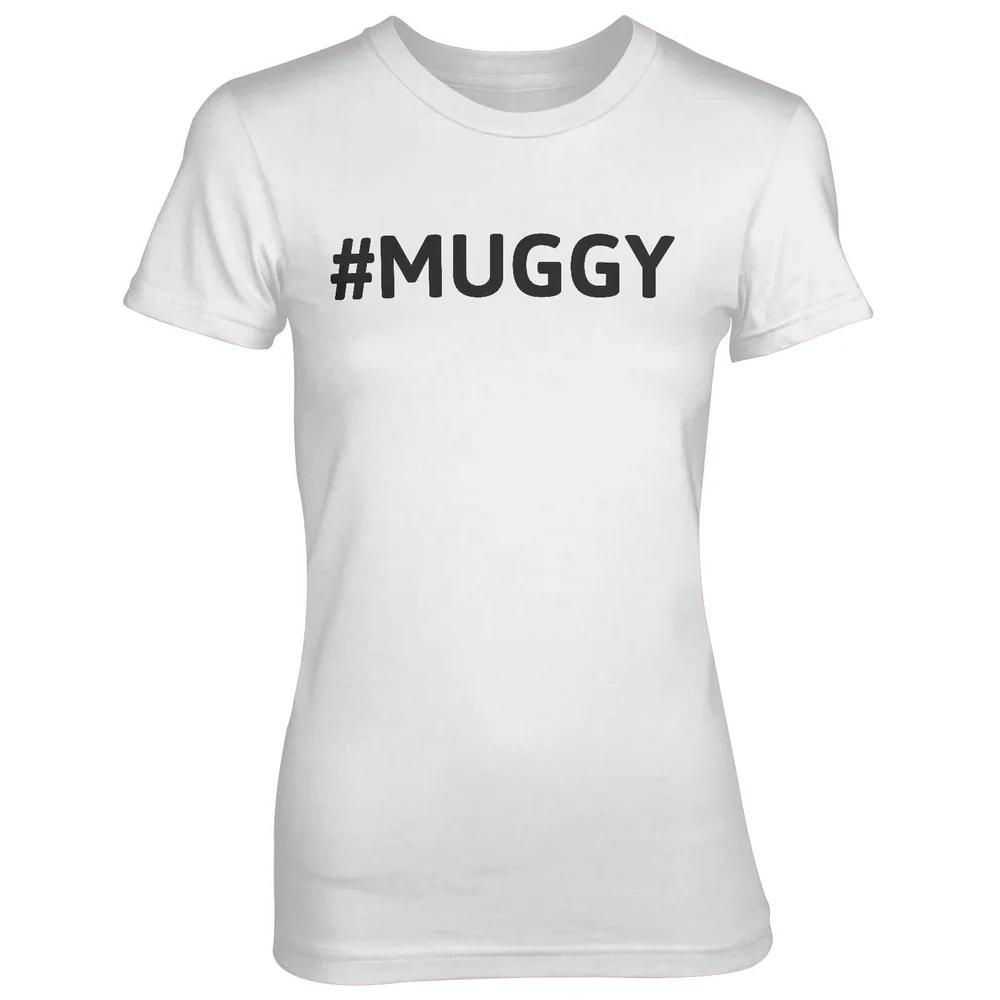 T-Shirt Femme Hashtag Muggy - Blanc - S - Blanc Image 1