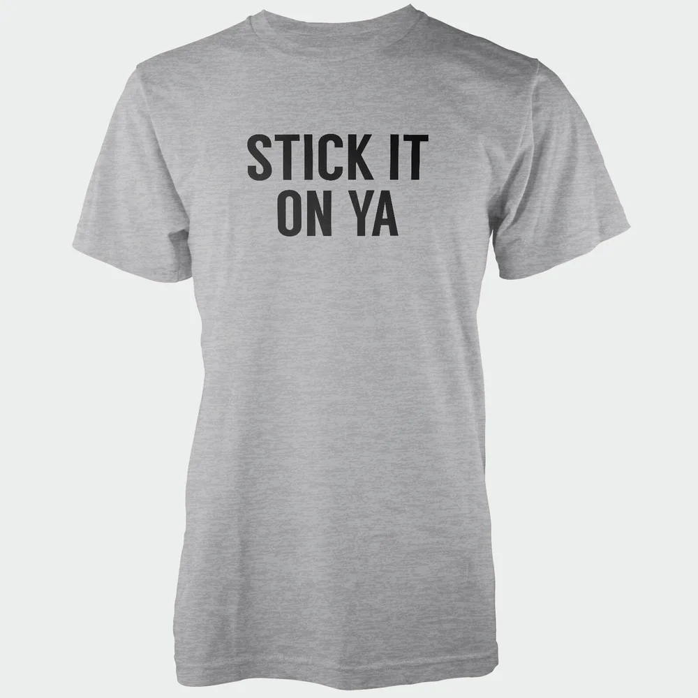 T-Shirt Homme Stick It On Ya - Gris - S - Gris Image 1