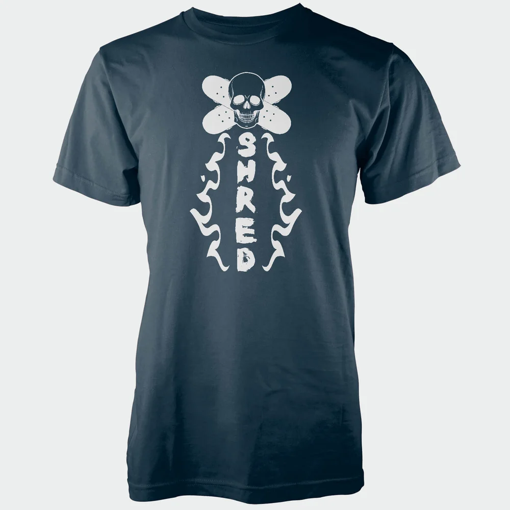 T-Shirt Homme Skull Shred - Bleu Marine - S - Navy Image 1