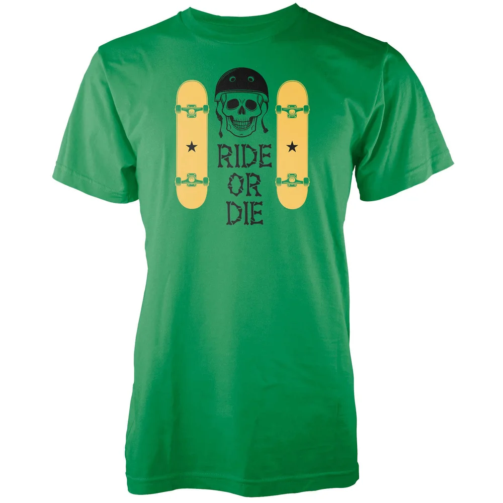 T-Shirt Homme NY Skateboarding Team Est.1998 - Vert - S - Vert Citron Image 1