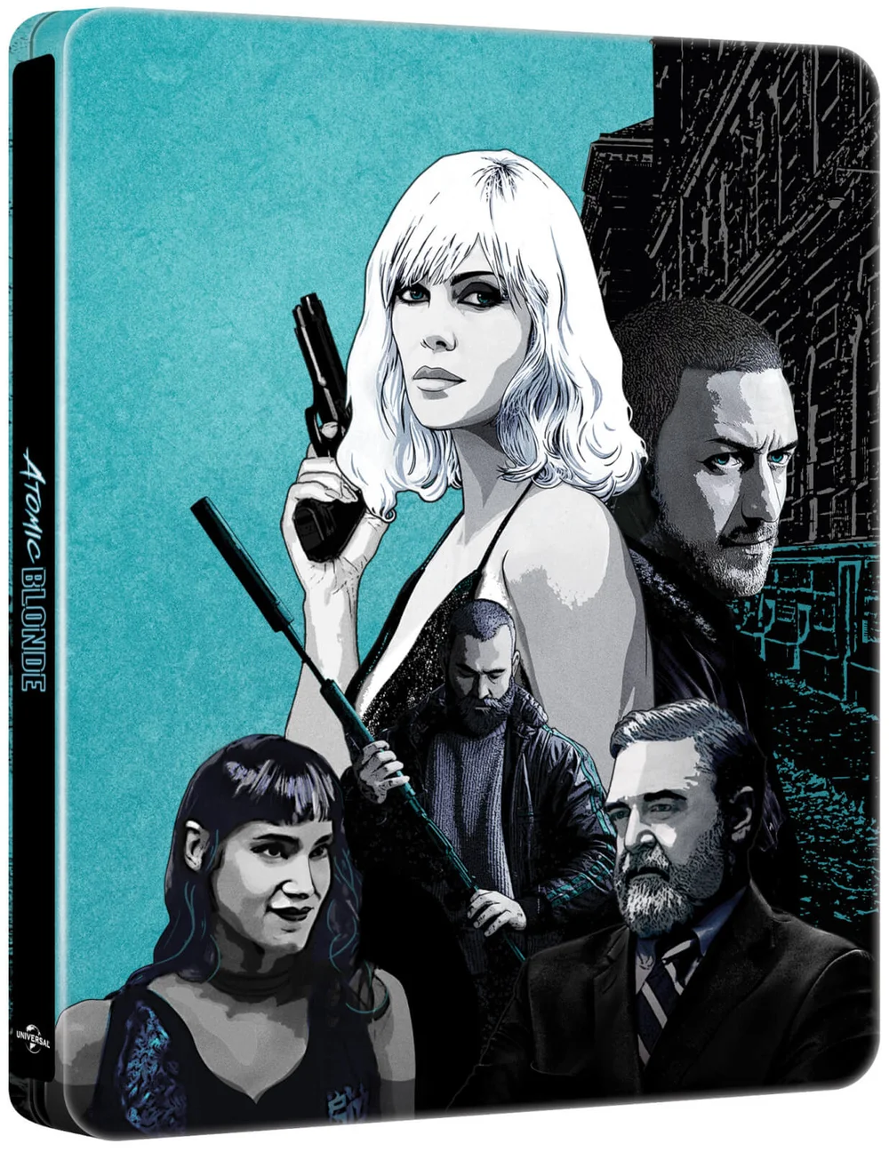 Atomic Blonde - 4K Ultra HD - Steelbook Exclusif Édition Limitée pour Zavvi Image 1
