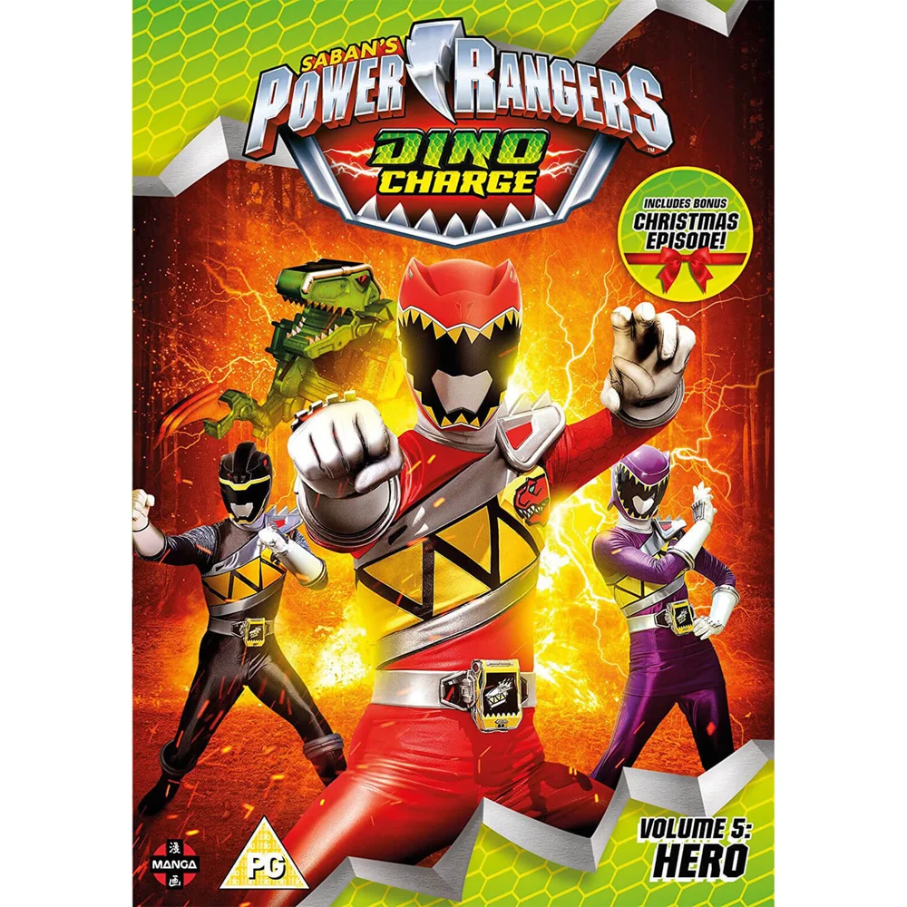 Power Rangers Dino Charge : Hero (Volume 5) Épisodes 18-22 (avec Christmas Special) Image 1