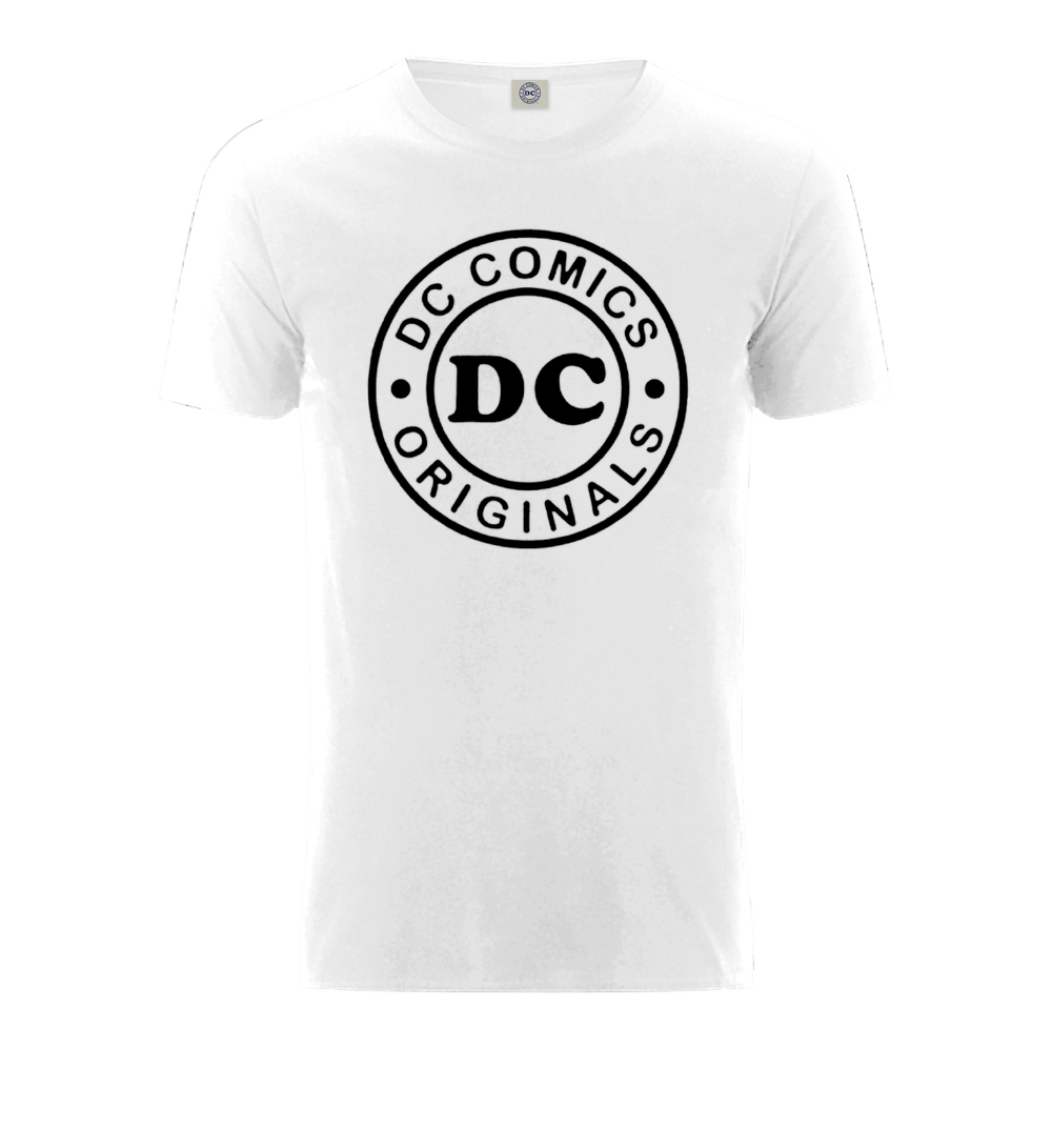 T-Shirt Homme Logo Original - DC Comics - Blanc - S Image 1