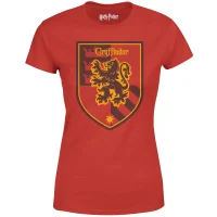 T-Shirt Femme Gryffondor Harry Potter - Rouge - undefined undefined