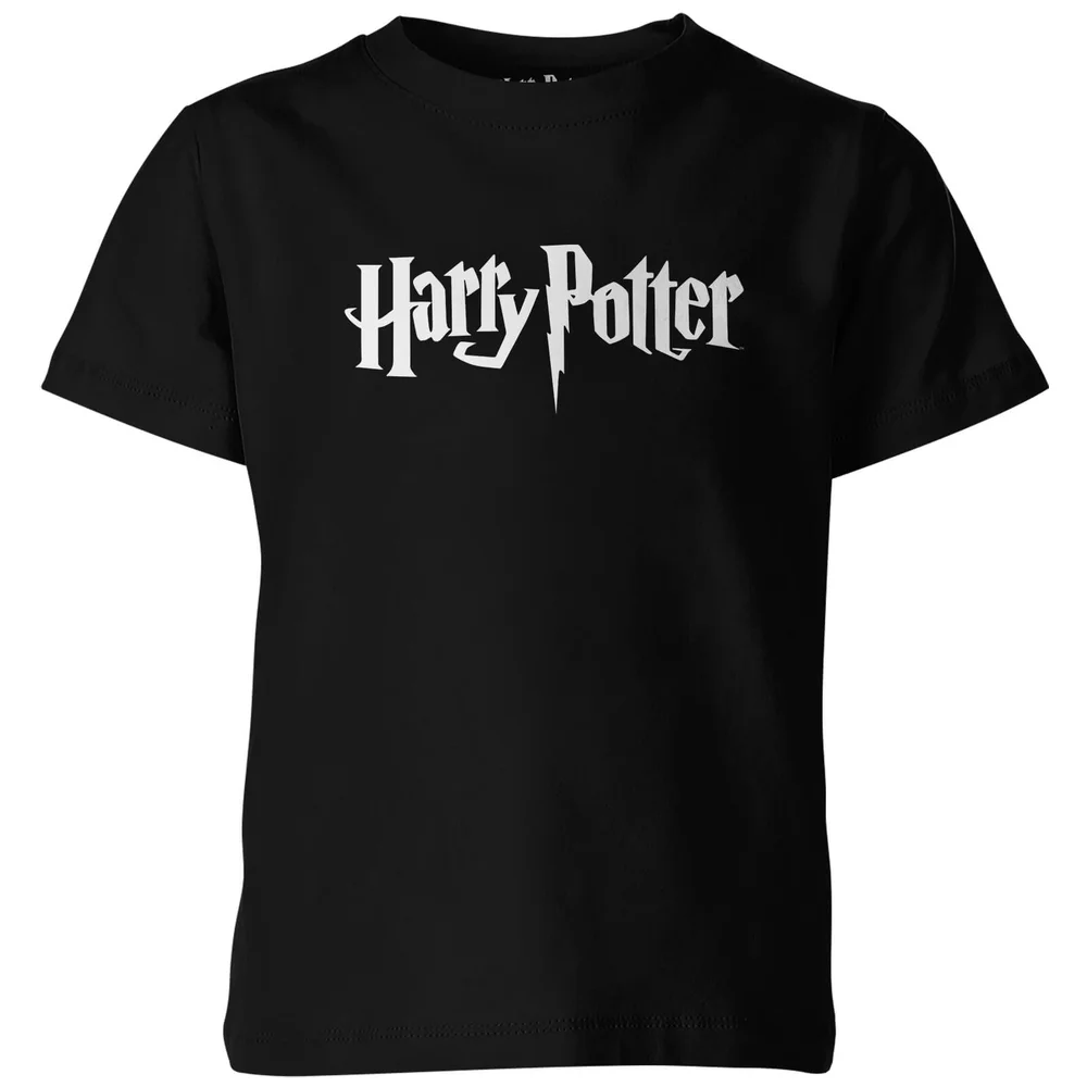 T-Shirt Enfant Logo Harry Potter - Noir - 3-4 ans Image 1