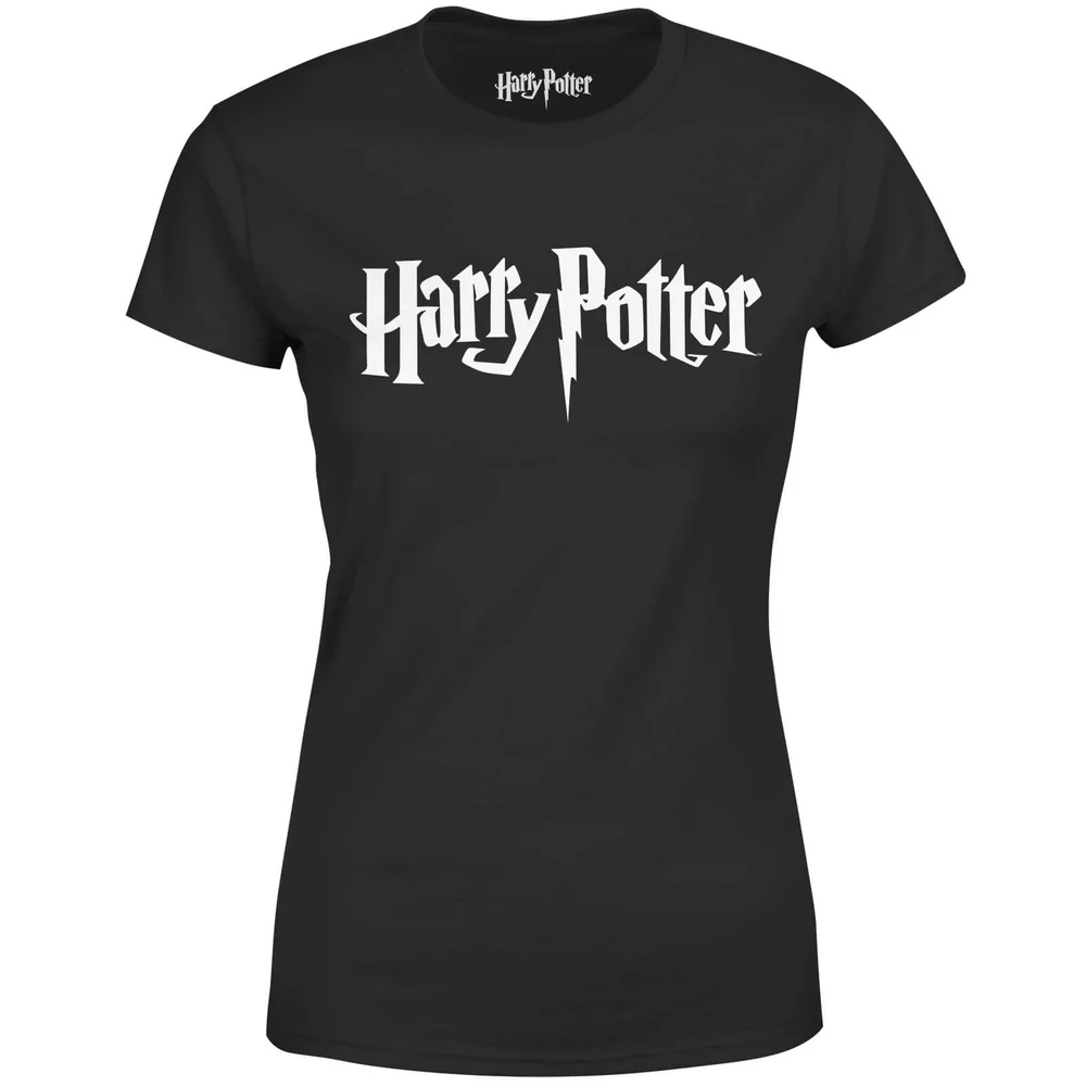 T-Shirt Femme Logo Harry Potter - Noir - S Image 1
