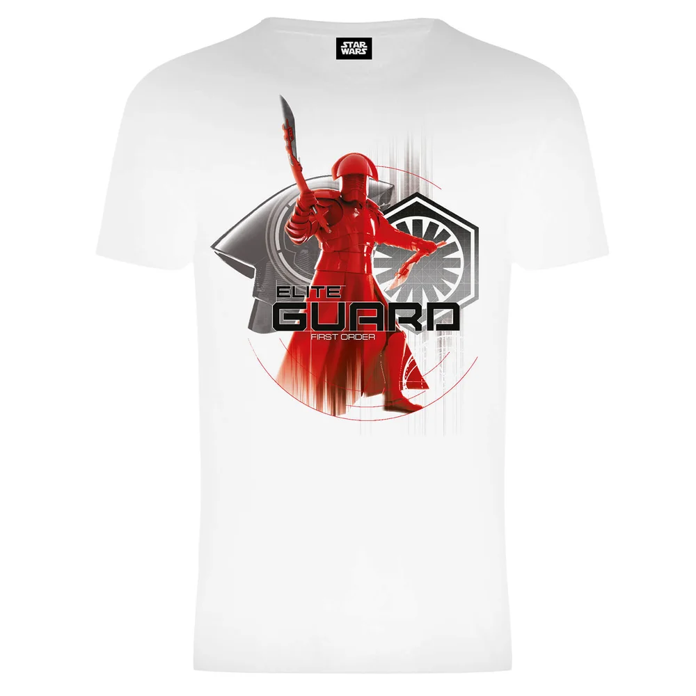 T-Shirt Homme Elite Guard Les Derniers Jedi Star Wars - Blanc - S - Blanc Image 1