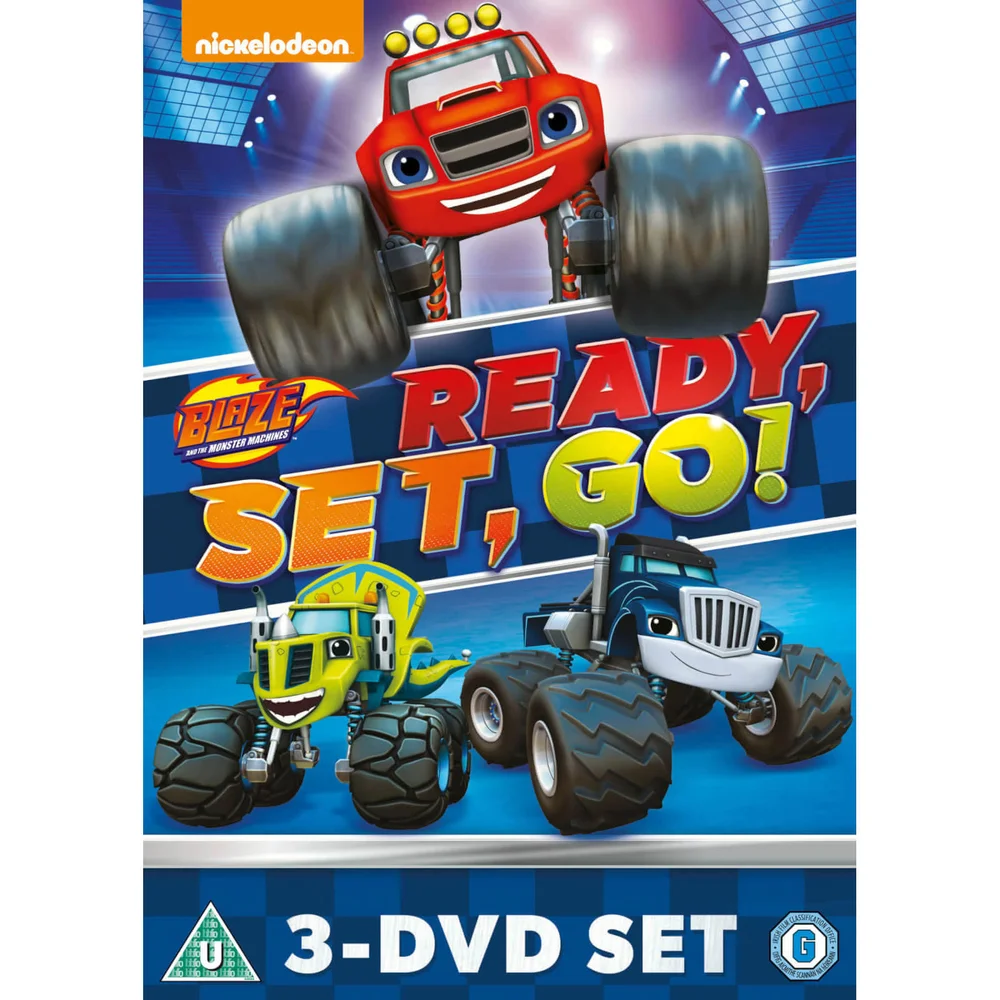 Blaze et les Monster Machines : Collection Ready, Set, Go ! (Blaze Triple) Image 1