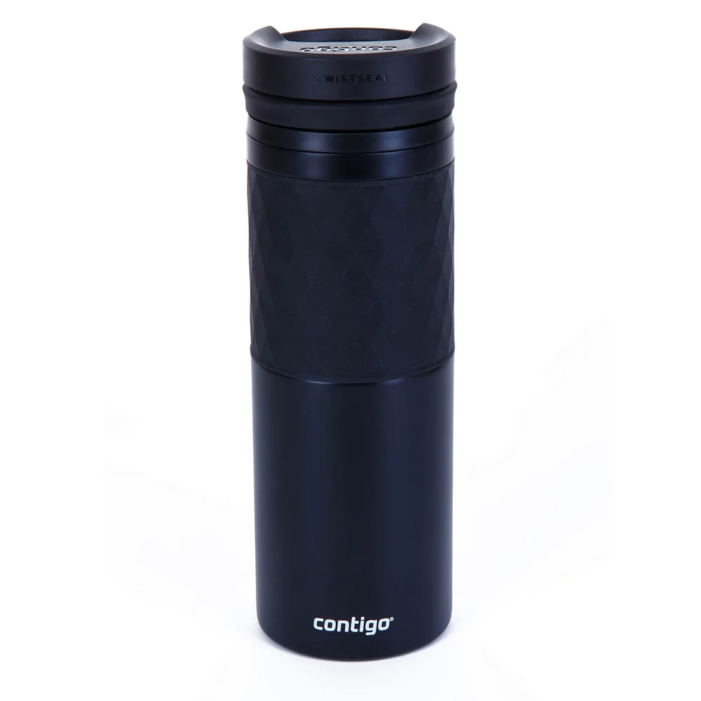 Thermos de Voyage Glaze Contigo (470 ml) - Noir Mat Image 1