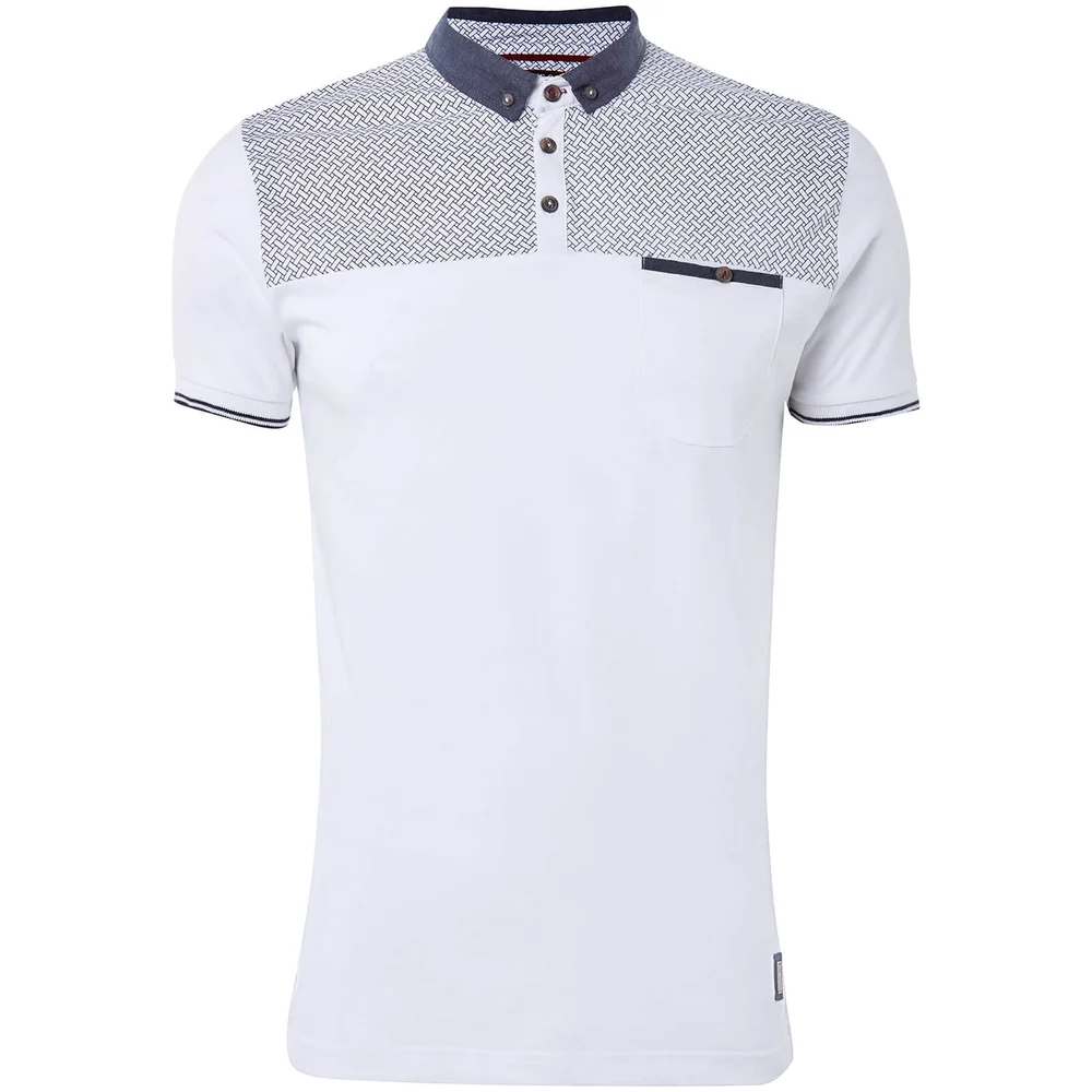 Polo Homme Aqua Brave Soul - Blanc - S - Blanc Image 1