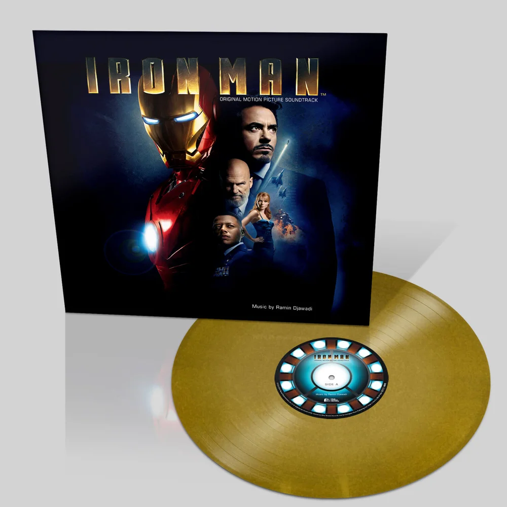 BO Vinyle Iron Man Édition Limitée Exclusive pour Zavvi - Bande Originale 500 Copies Image 1
