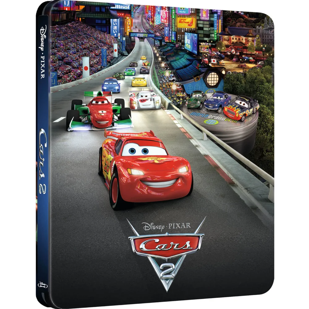 Cars 2 - Steelbook Édition Limitée Exclusivité Zavvi Image 1