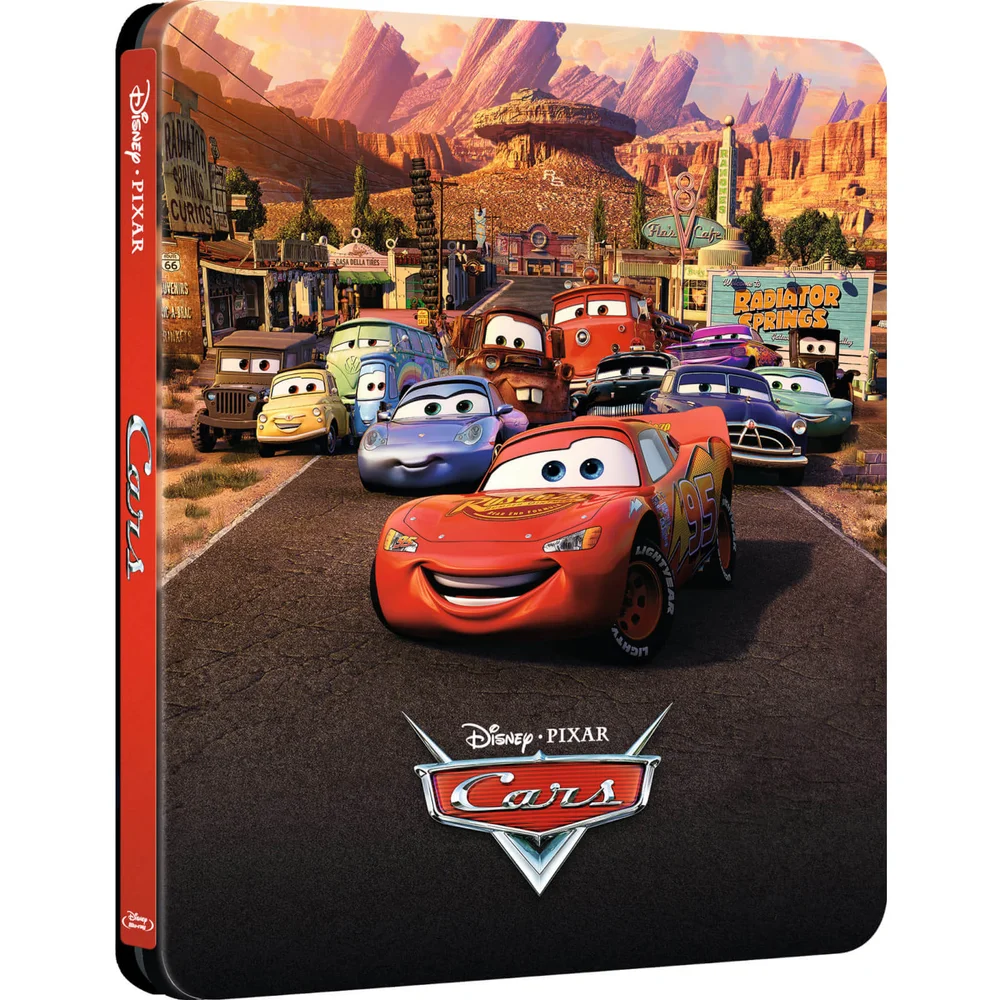 Cars - Steelbook Édition Limitée Exclusivité Zavvi Image 1