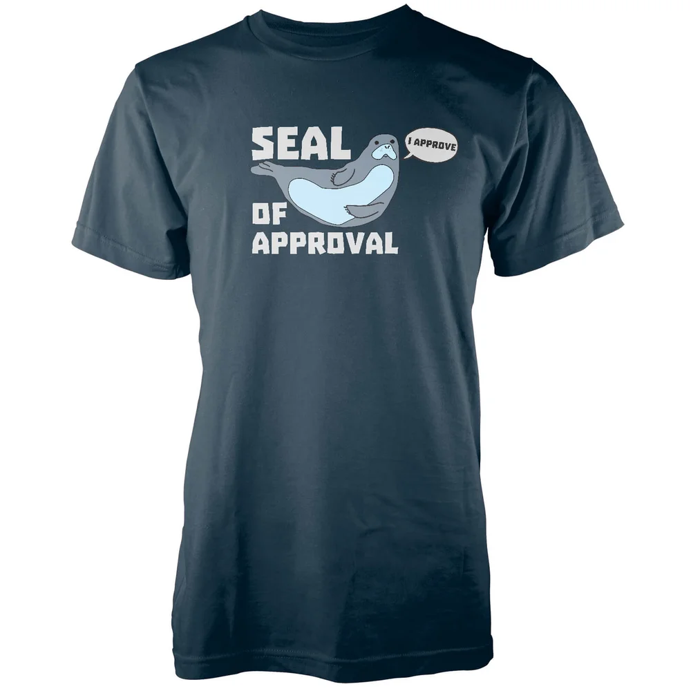 T-Shirt Homme/Femme Seal Of Approval - Bleu Marine - M Image 1