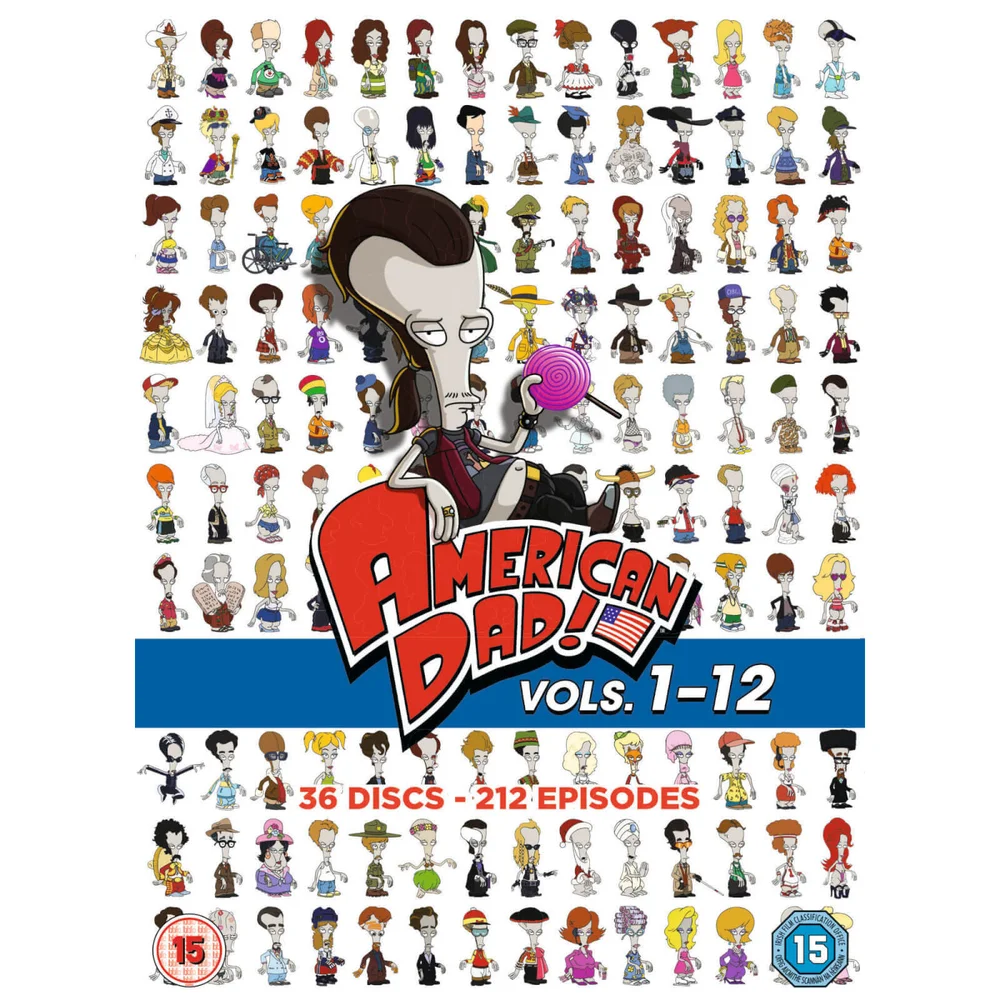 American Dad - Volumes 1-12 Image 1