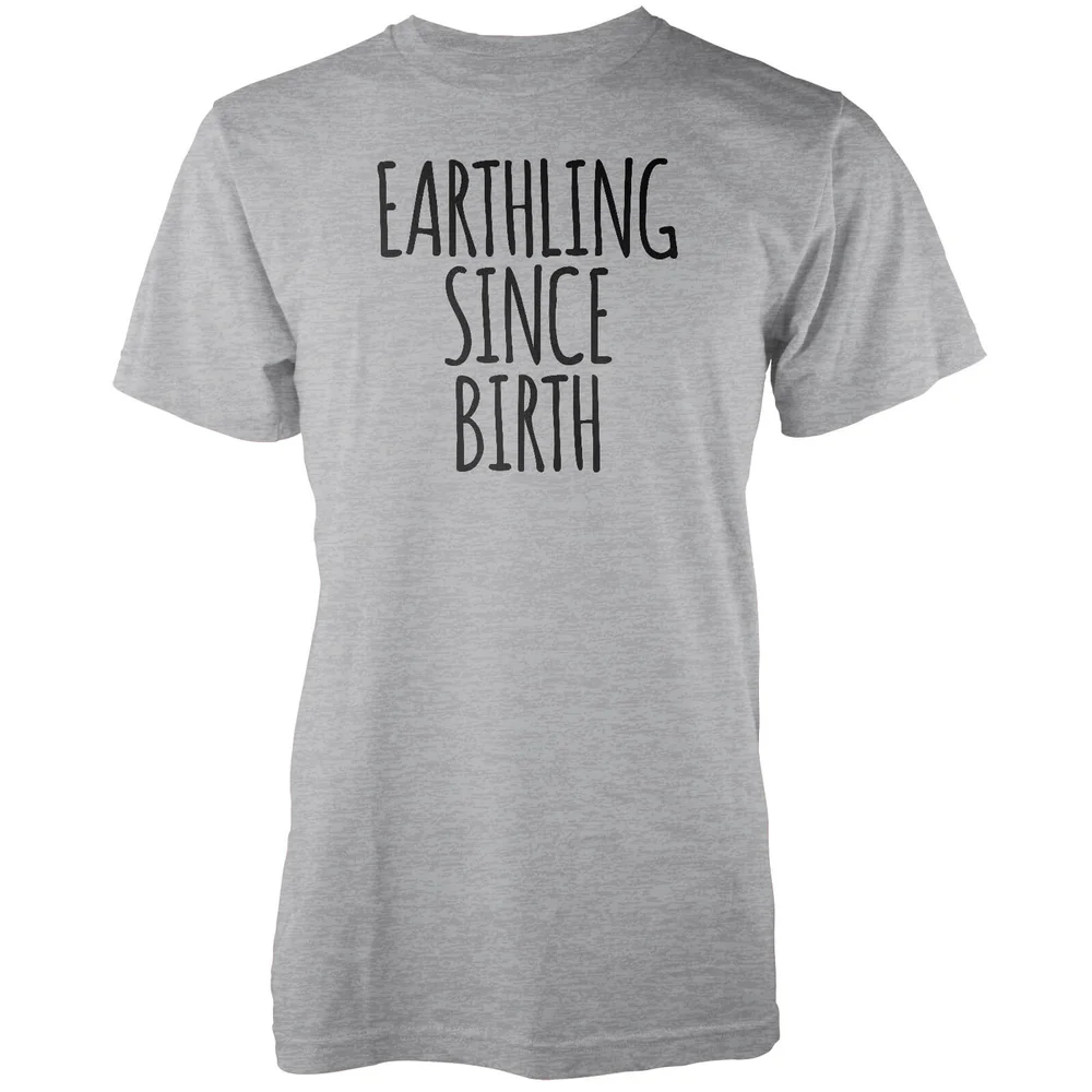 T-Shirt Femme Earthling Since Birth - Gris - S Image 1