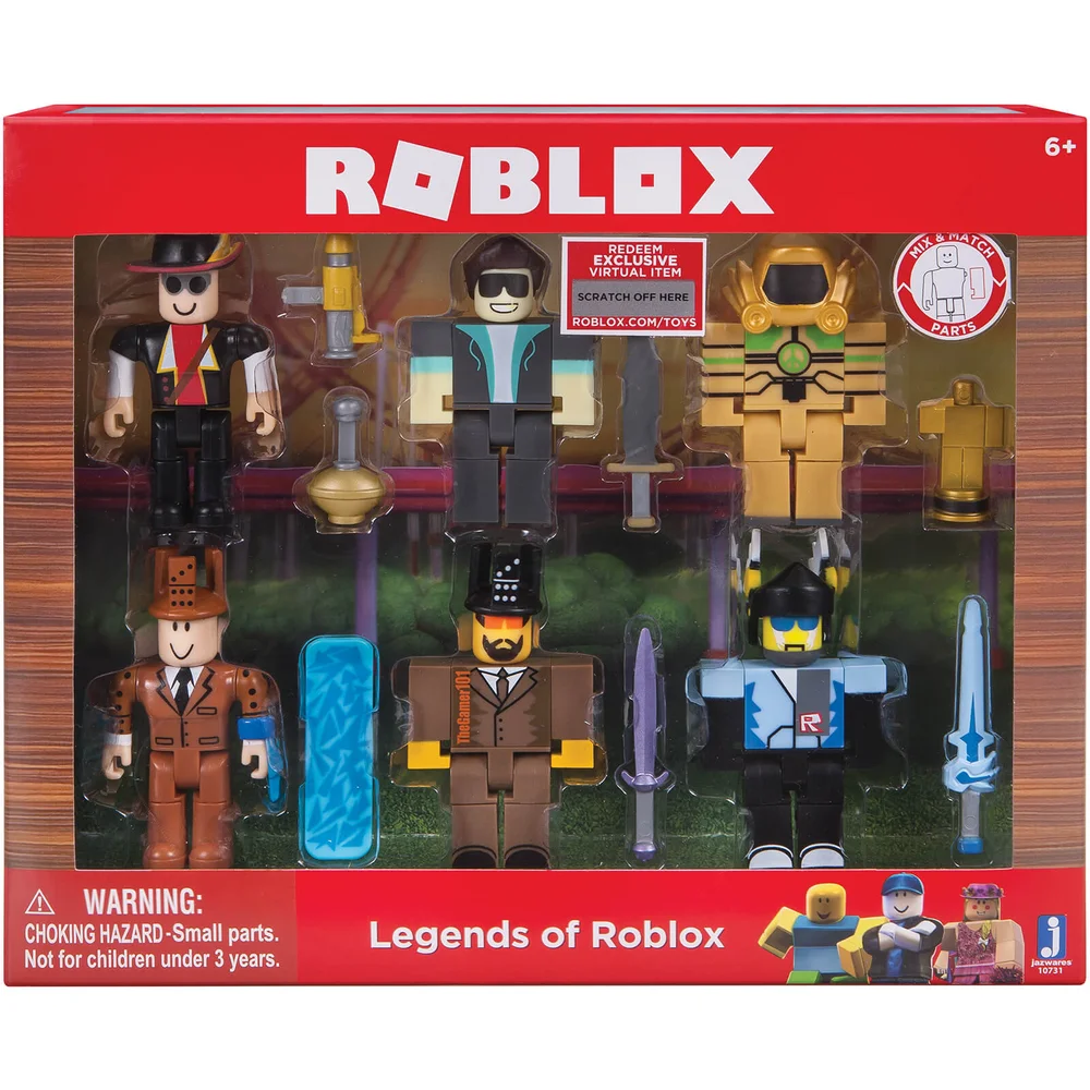 7 Figurines ROBLOX - Legends of ROBLOX Image 1