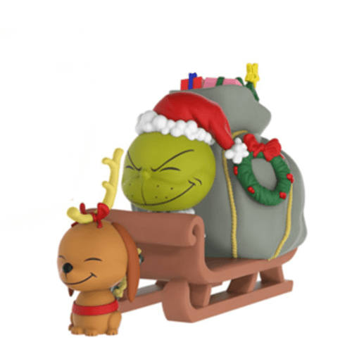 Figurine Dorbz Ridez Le Grinch et Max sur Luge Image 1