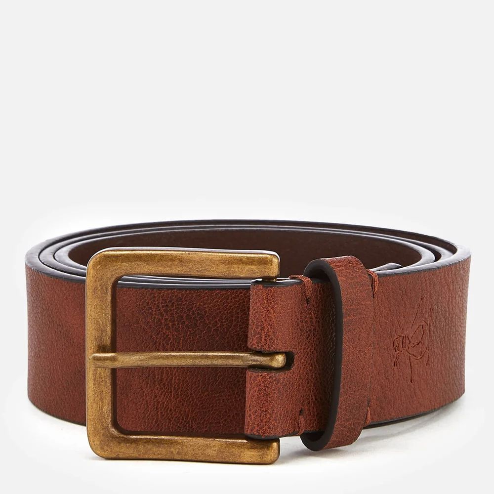 Ceinture Homme Cuir Original Penguin - Marron - S-M - Brown Image 1