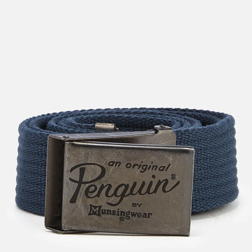 Ceinture Tissée Original Penguin - Bleu Marine Image 1